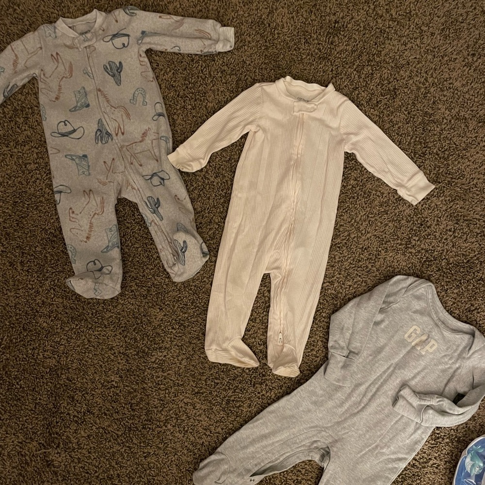 Carter's and Gap Footies Pajamas Bundle